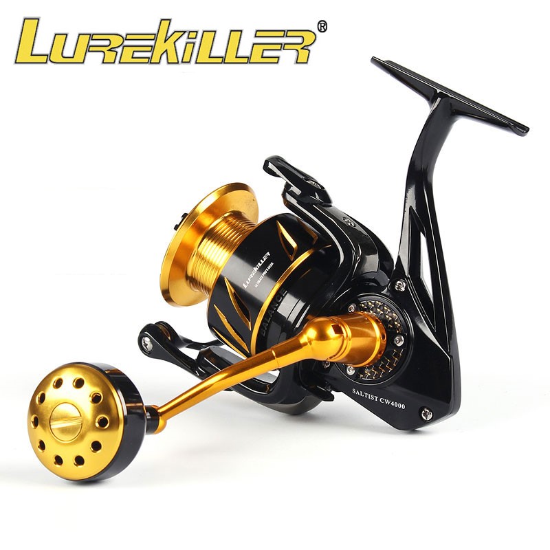 Abu Garcia Reel Max - Lurekiller Saltist CW Volledig Metalen Spinhengel