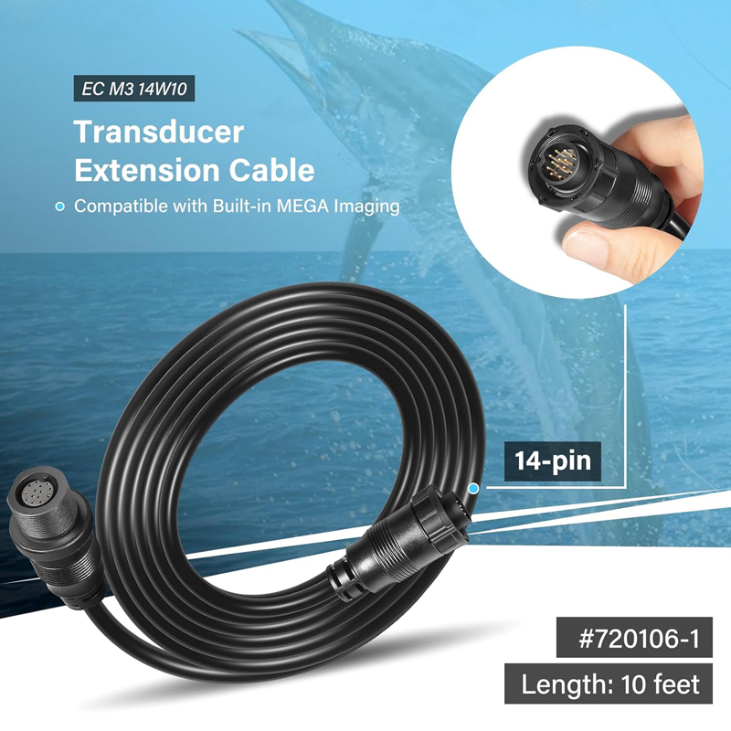 Transducer Verlengkabel 10Ft 1 - Fish Finder recensie en prijs
