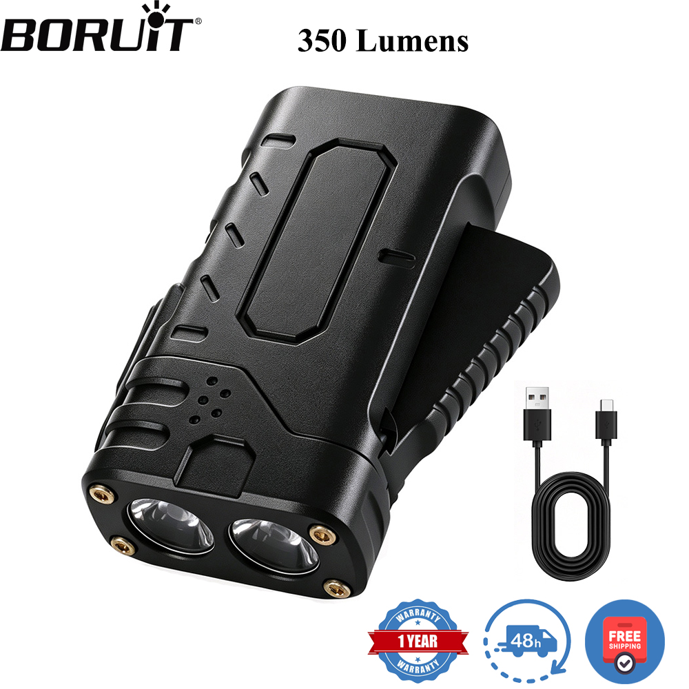 BORUIiT Handkruk EDC LED-zakla - Fishing Light recensie en prijs