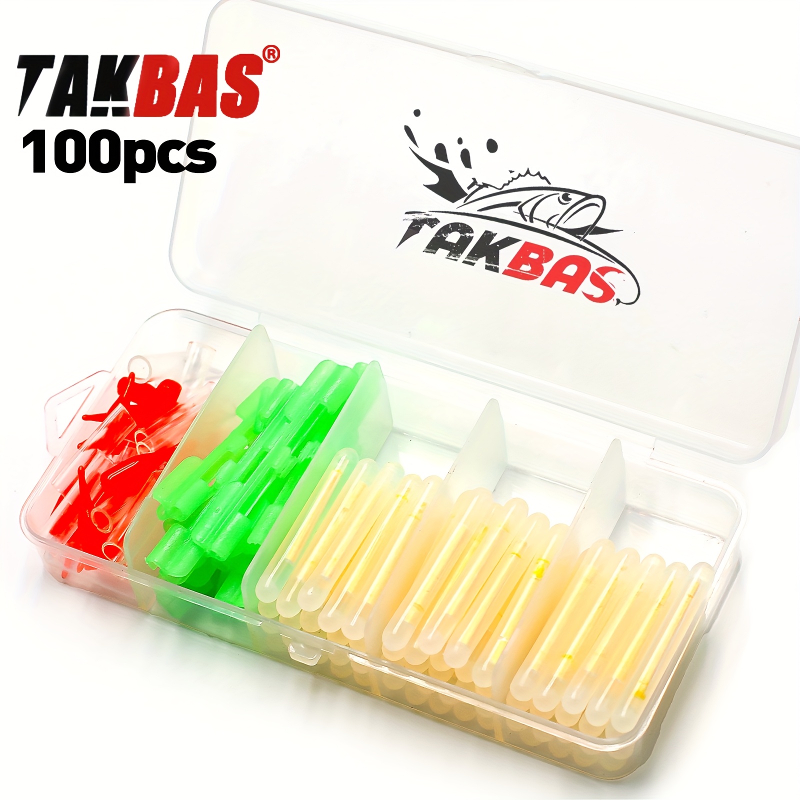 100 STKS Vissen Glow Sticks Se - Fish Alarm recensie en prijs